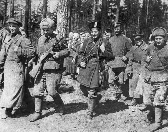 Савецкія партызаны на Гродзешчыне. 1943–1944 гады. Ілюстрацыйная выява
